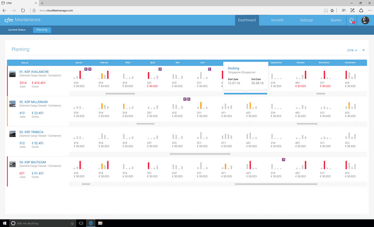 Experience our easy to use ship management solution Experience our easy to use ship management solution